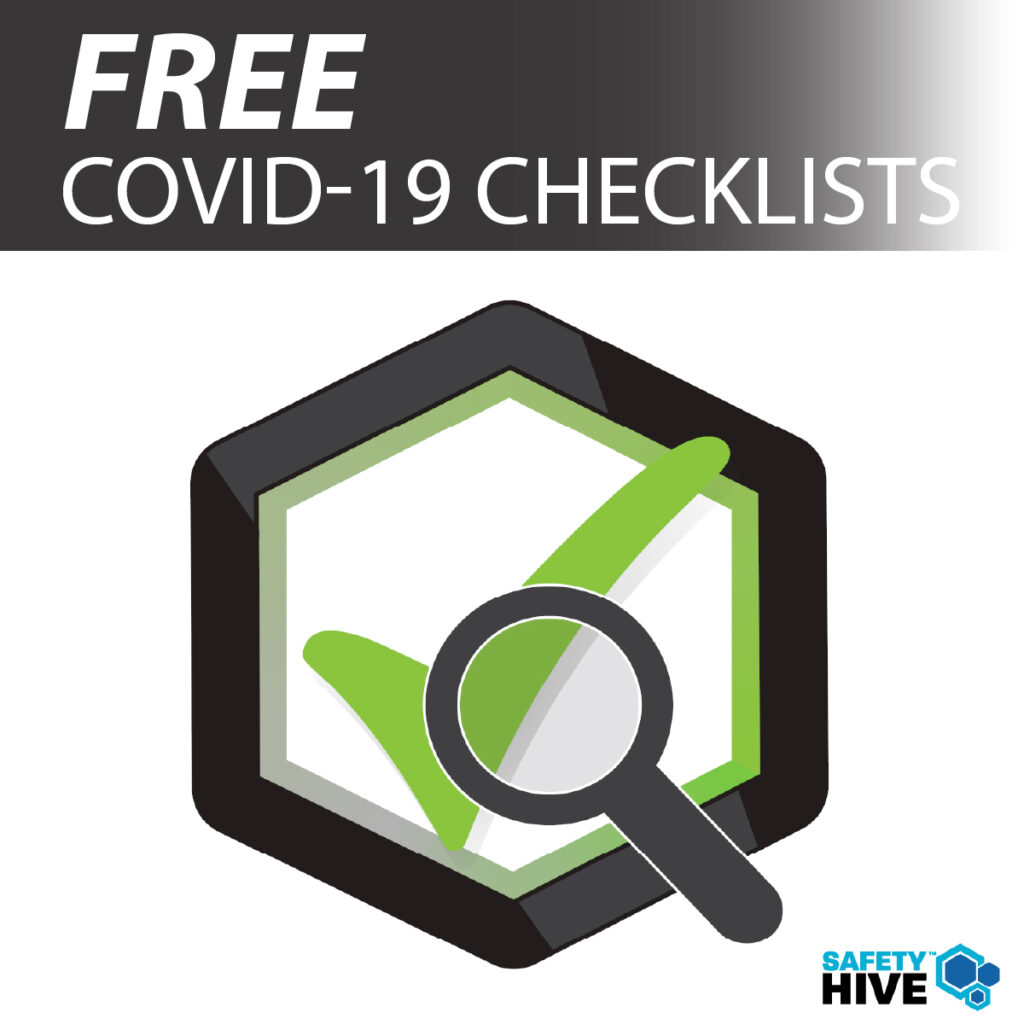 free covid checklists, safety inspect pro by safety hive app, free checklists, custom covid checklists