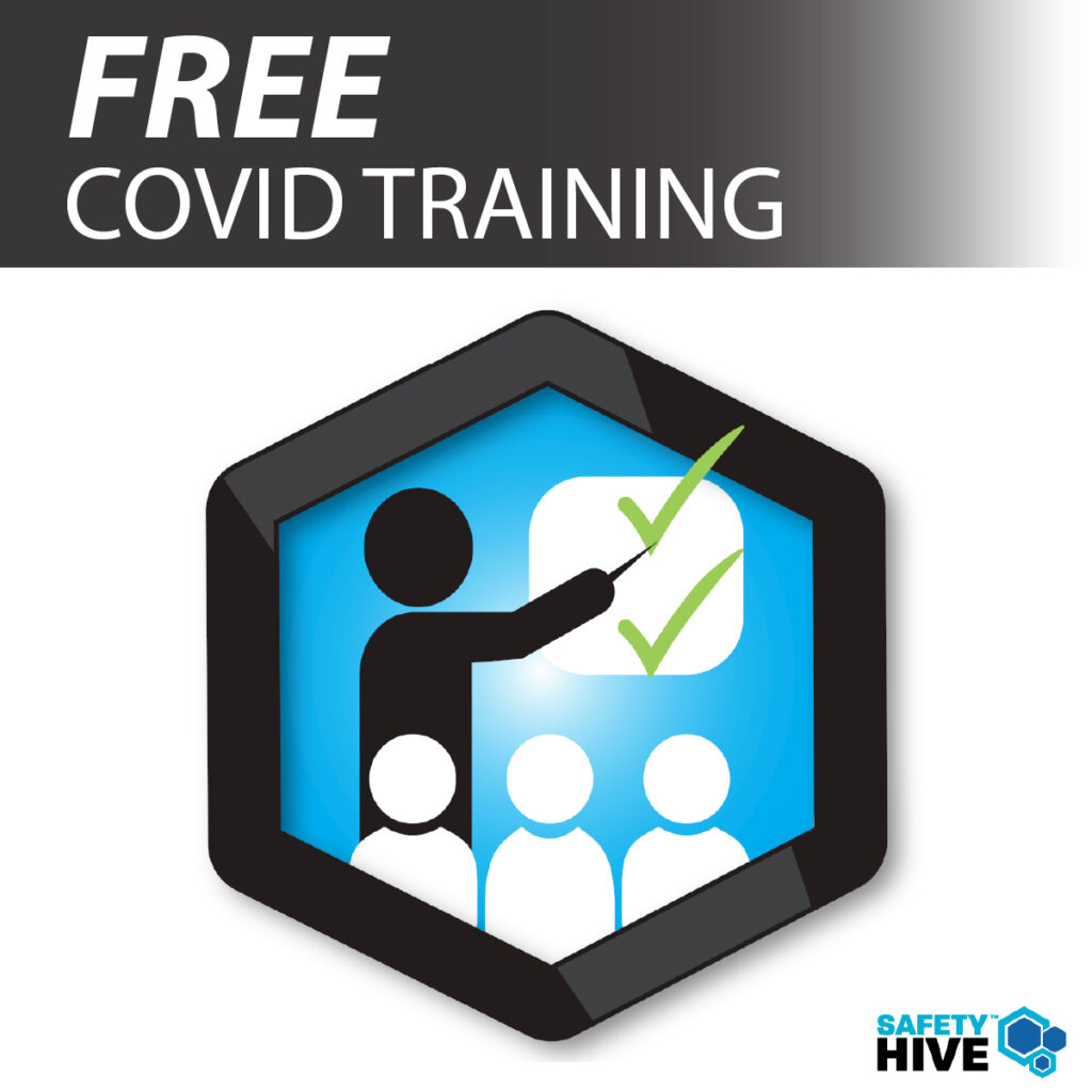 free covid training, free training tracker by safety hive app, covid training solutions